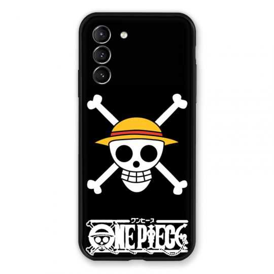 Coque Pour Samsung Galaxy S21 Manga One Piece Tete de Mort