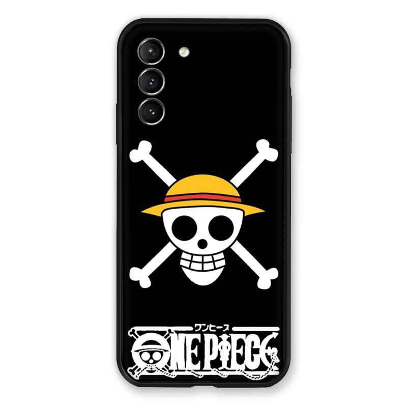 Coque Pour Samsung Galaxy S21 Manga One Piece Tete de Mort
