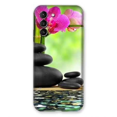 Coque Pour Samsung Galaxy S21 Orchidee Eau