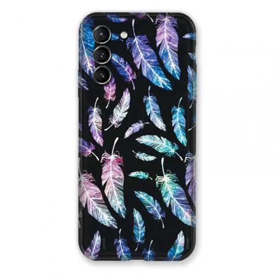 Coque Pour Samsung Galaxy S21 Psychedelic Plume