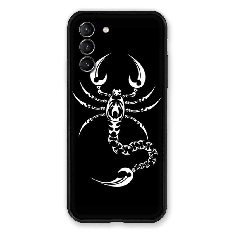 Coque Pour Samsung Galaxy S21 Scorpion Noir