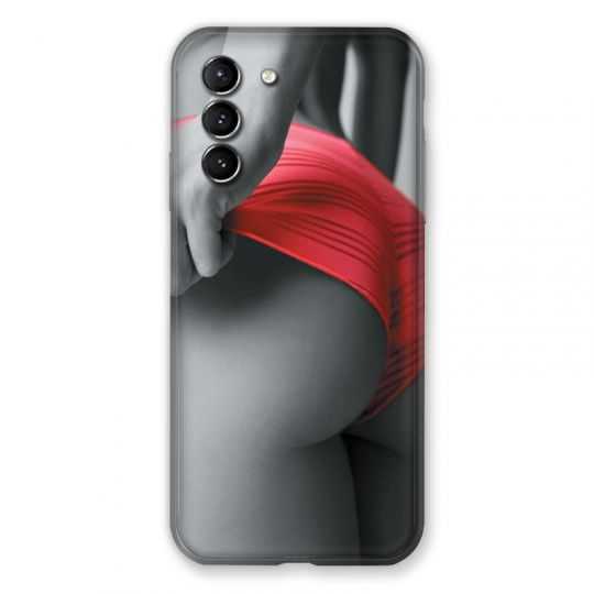 Coque Pour Samsung Galaxy S21 Sexy Tanga Rouge