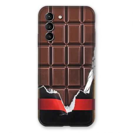 Coque Pour Samsung Galaxy S21 Trompe Oeil Chocolat