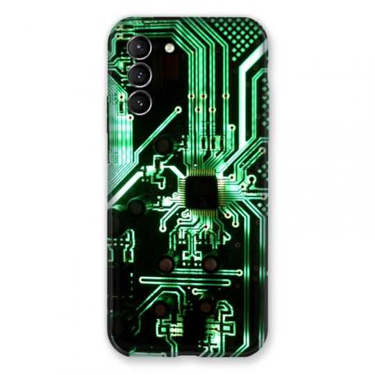 Coque Pour Samsung Galaxy S21 Trompe Oeil Composant