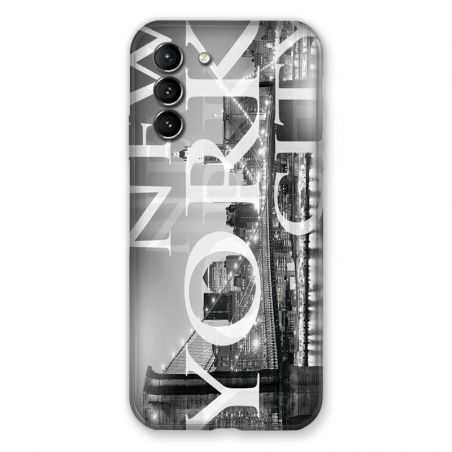 Coque Pour Samsung Galaxy S21 Amerique USA New York