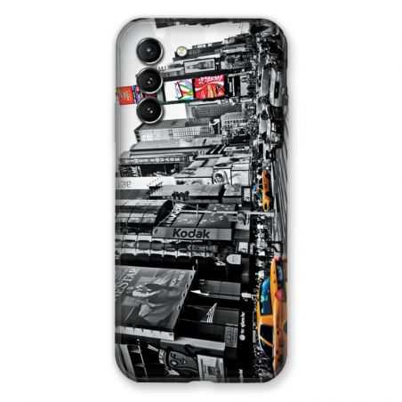 Coque Pour Samsung Galaxy S21 Amerique USA New York Taxi
