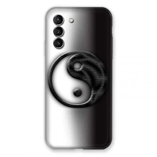Coque Pour Samsung Galaxy S21 Yin Yang 3d