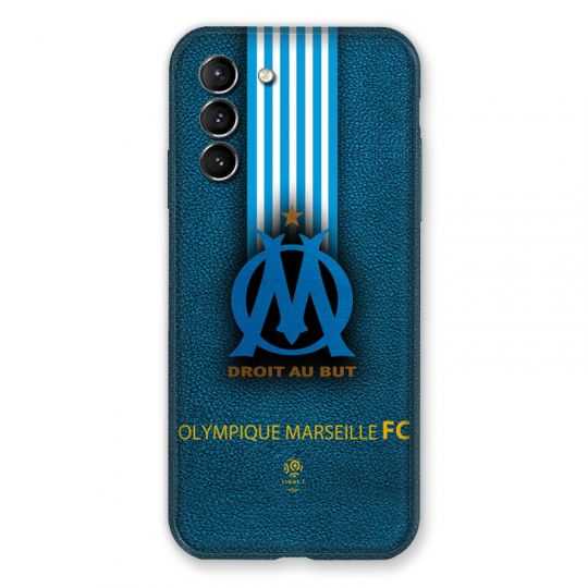 Coque Pour Samsung Galaxy S21 Olympique Marseille OM Bande