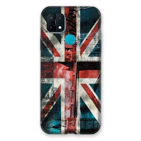 Coque Pour Oppo A15 Angleterre UK Jean's