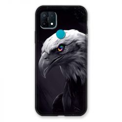 Coque Pour Oppo A15 Aigle Royal Noir