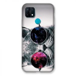 Coque Pour Oppo A15 Chat Fashion