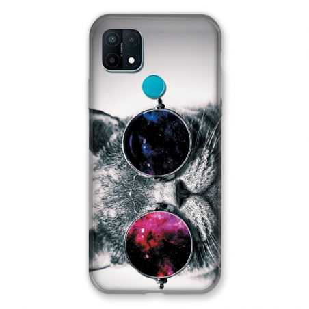 Coque Pour Oppo A15 Chat Fashion