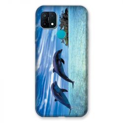 Coque Pour Oppo A15 Dauphin Ile