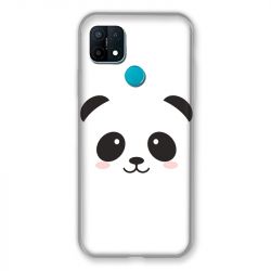 Coque Pour Oppo A15 Panda Blanc