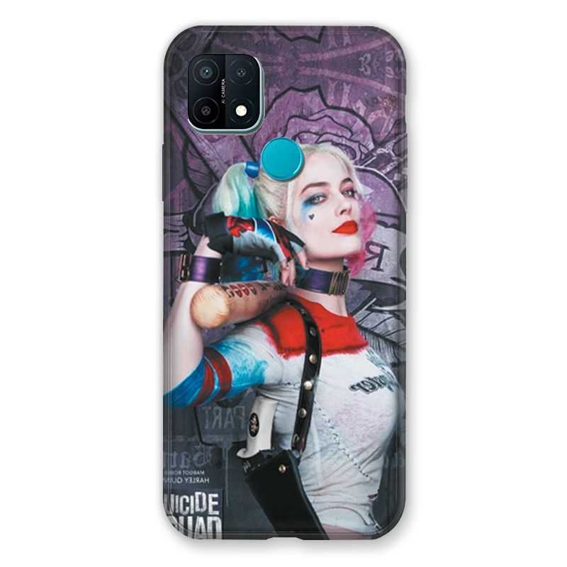 Coque Pour Oppo A15 Harley Quinn Batte