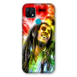 Coque Pour Oppo A15 Bob Marley Color