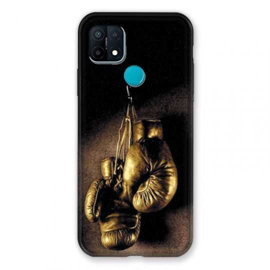 Coque Pour Oppo A15 Boxe Gant Vintage
