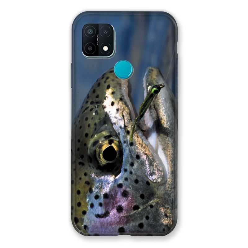 Coque Pour Oppo A15 Peche Truite