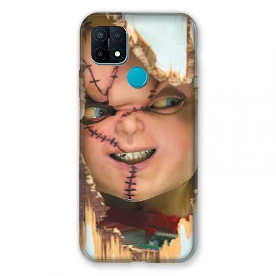 Coque Pour Oppo A15 Chucky Blanc