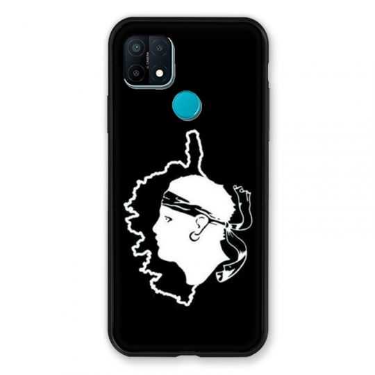 Coque Pour Oppo A15 Corse Noir