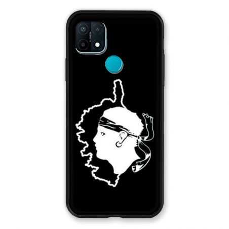 Coque Pour Oppo A15 Corse Noir