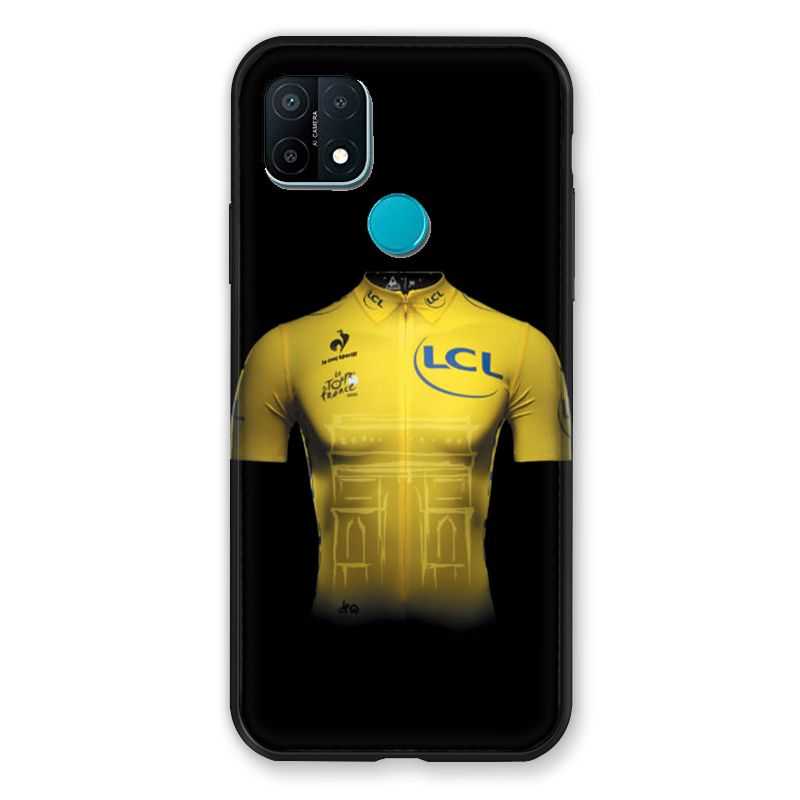 Coque Pour Oppo A15 Cyclisme Maillot Jaune