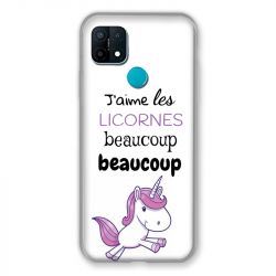 Coque Pour Oppo A15 Decale Licornes