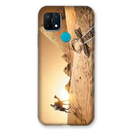 Coque Pour Oppo A15 Egypte Chameau