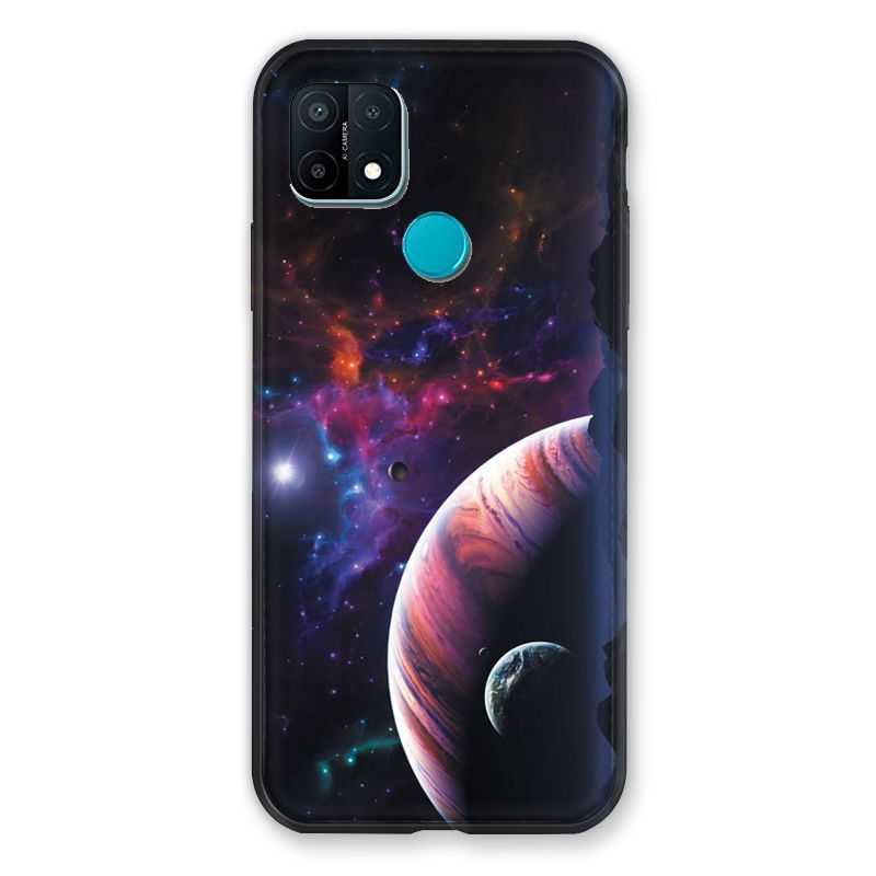 Coque Pour Oppo A15 Planete Rouge