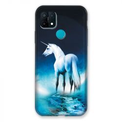Coque Pour Oppo A15 Licorne Lune