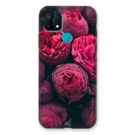 Coque Pour Oppo A15 Fleur Pivoine