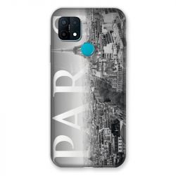 Coque Pour Oppo A15 France Paris Vintage