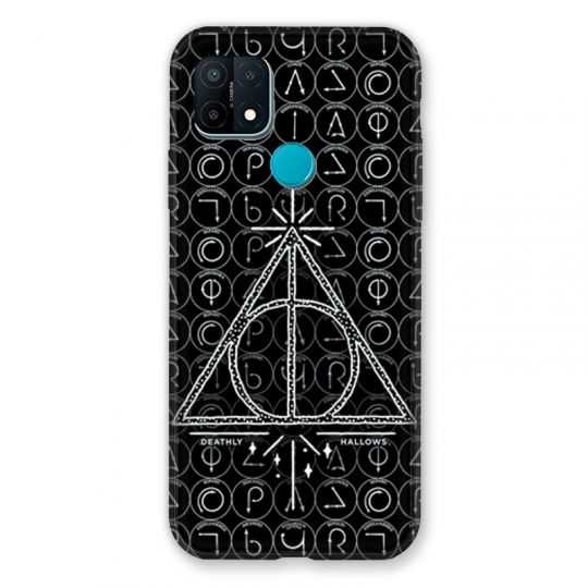 Coque Pour Oppo A15 WB License Harry Potter Triangle noir