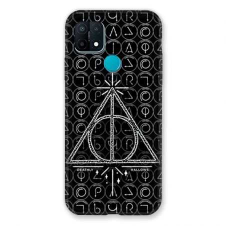 Coque Pour Oppo A15 WB License Harry Potter Triangle noir