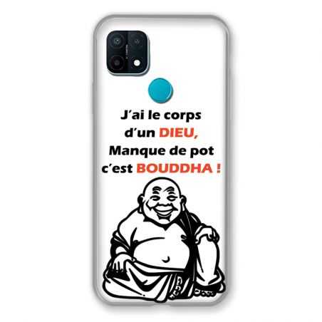 Coque Pour Oppo A15 Humour Bouddha