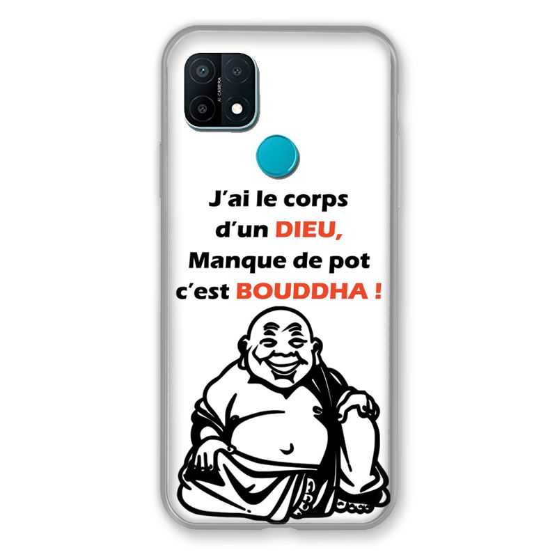 Coque Pour Oppo A15 Humour Bouddha