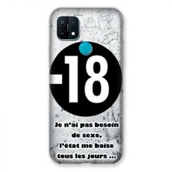 Coque Pour Oppo A15 Humour 18 Ans