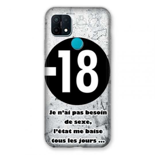 Coque Pour Oppo A15 Humour 18 Ans
