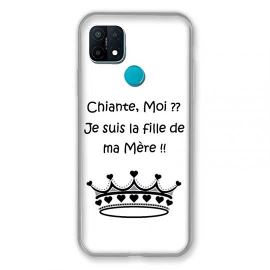 Coque Pour Oppo A15 Humour Moi Chiante