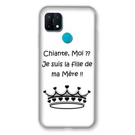 Coque Pour Oppo A15 Humour Moi Chiante