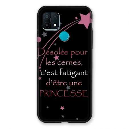 Coque Pour Oppo A15 Humour Princesse