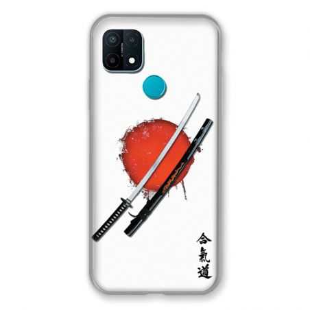 Coque Pour Oppo A15 Japon Epée
