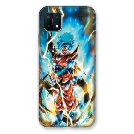 Coque Pour Oppo A15 Manga Dragon Ball Sangoku Blanc