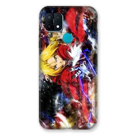 Coque Pour Oppo A15 Manga Fullmetal Alchemist Color