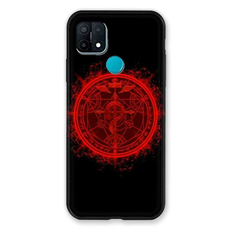 Coque Pour Oppo A15 Manga Fullmetal Alchemist Logo