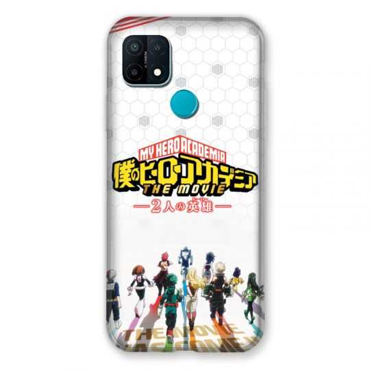 Coque Pour Oppo A15 Manga My Hero Academia Blanc