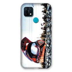 Coque Pour Oppo A15 Moto Casque Cross