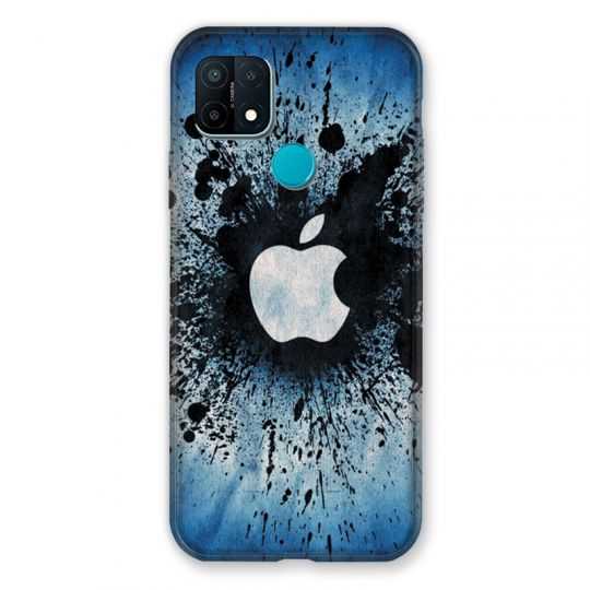 Coque Pour Oppo A15 Pomme Eclaboussure