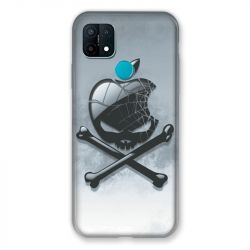 Coque Pour Oppo A15 Pomme Tete Mort