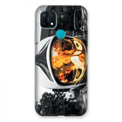 Coque Pour Oppo A15 Pompier Casque Feu